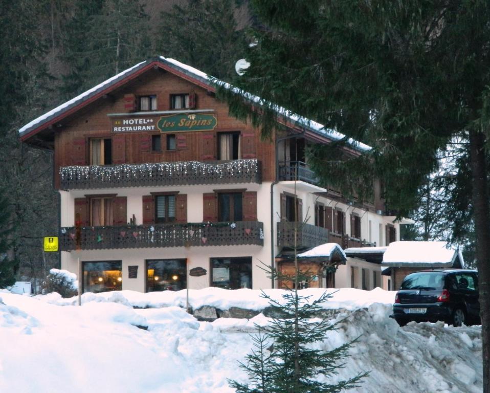 Logis Hotel Les Sapins Montriond Zewnętrze zdjęcie